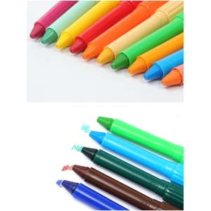 (1盒)18色水溶性炫彩棒筆