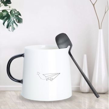 (2入)(混出)不鏽鋼創意掛杯咖啡勺